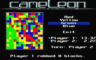 Cameleon atari screenshot